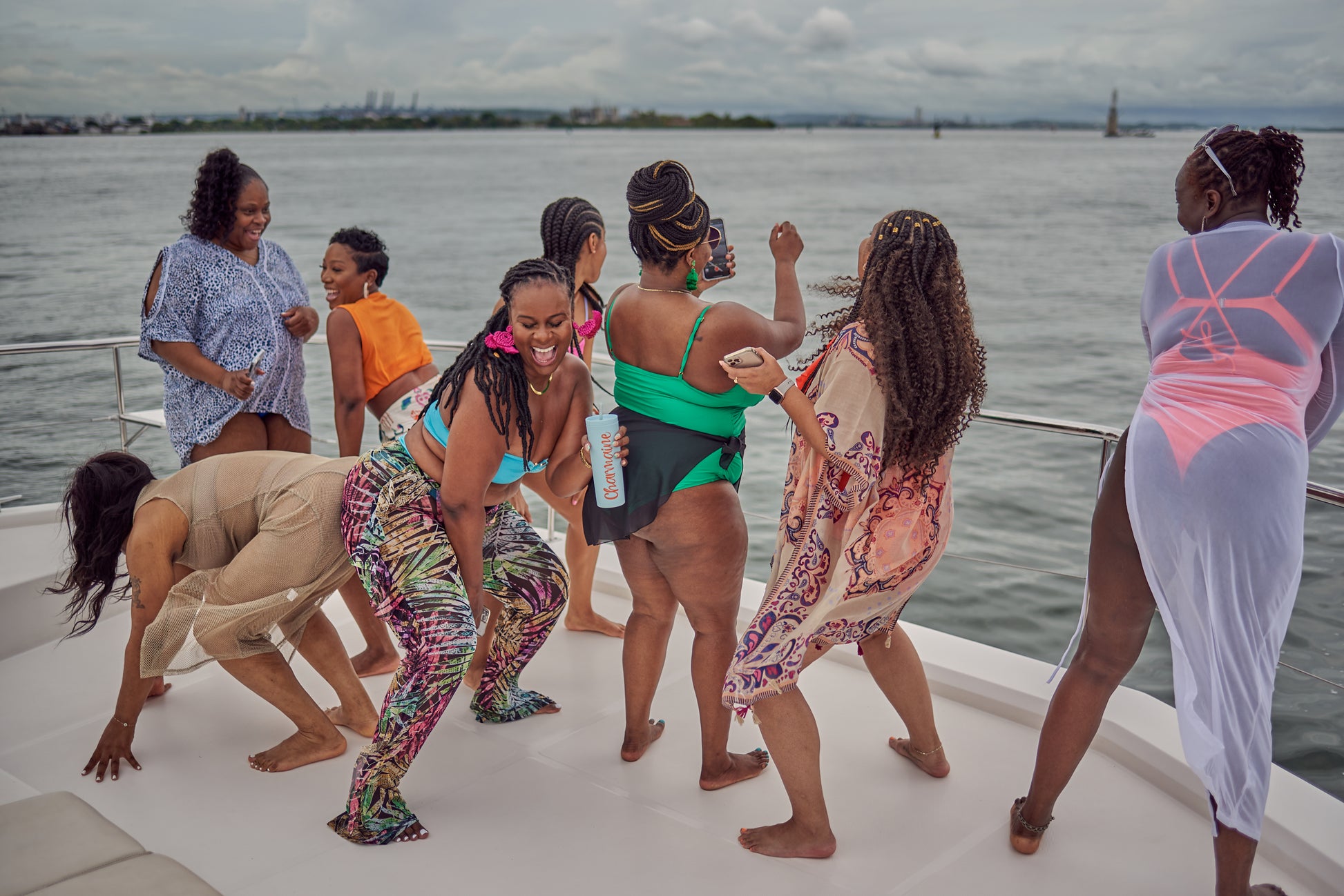 Party Boat / Isla Day in cartagena Photoshoot