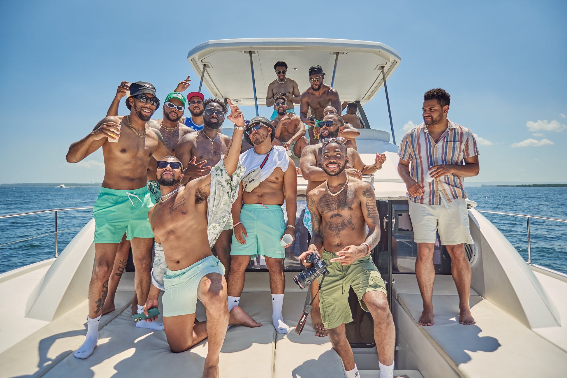 Party Boat / Isla Day in cartagena Photoshoot